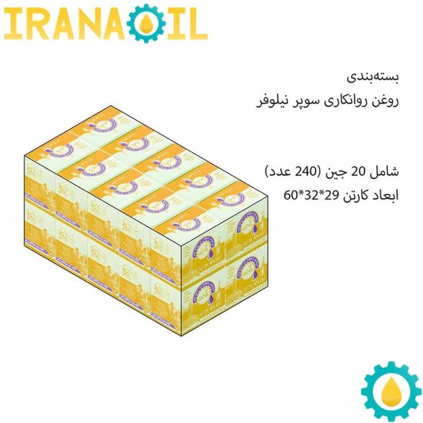 روغن چرخ پت سوپر طلایی نیلوفر